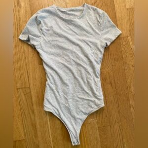Abercrombie & Fitch Gray Bodysuit